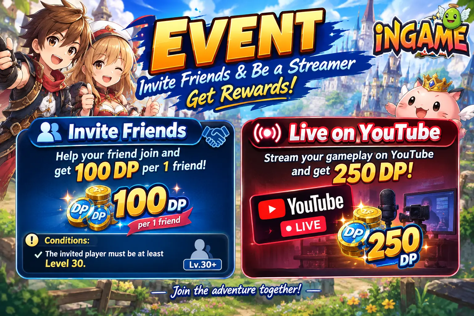 iNGAME ROSE Online Character